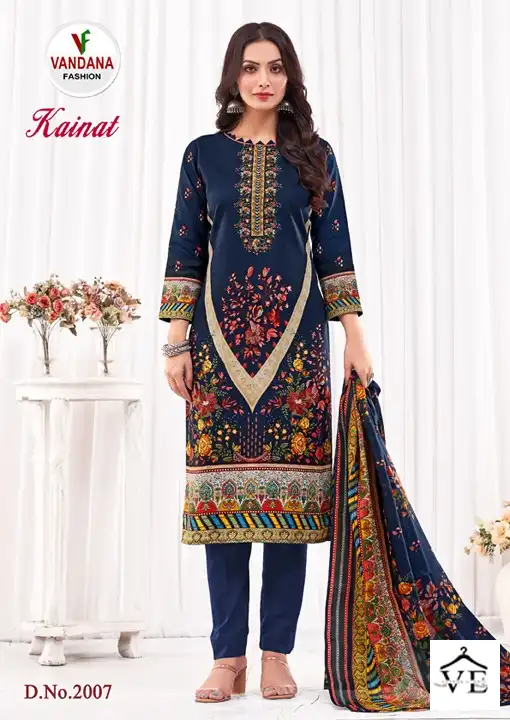Vandana Kainat Vol 2 Cotton Wholesale Pakistani Salwar Suit Catalog — Wholesale Salwar Suits, MPA wholesale from Surat - Gallery Image 6