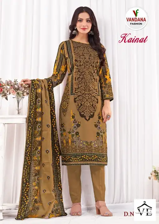 Vandana Kainat Vol 2 Cotton Wholesale Pakistani Salwar Suit Catalog — Wholesale Salwar Suits, MPA wholesale from Surat - Gallery Image 7