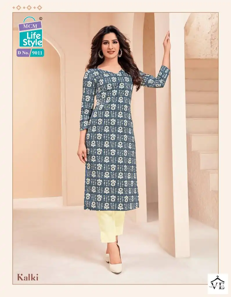 Mcm Kalki Vol 3 Cotton Wholesale Jaipuri Kurti Catalog — Wholesale Kurtis, Mcm wholesale from Surat - Gallery Image 15