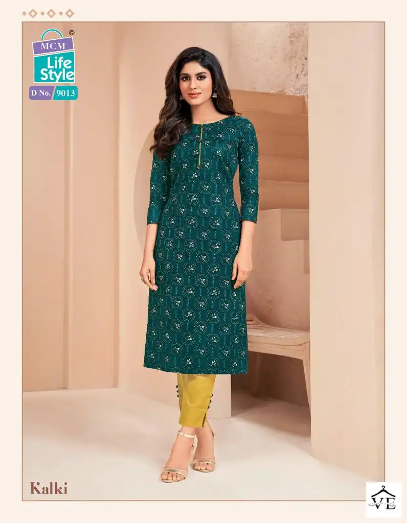 Mcm Kalki Vol 3 Cotton Wholesale Jaipuri Kurti Catalog — Wholesale Kurtis, Mcm wholesale from Surat - Gallery Image 17