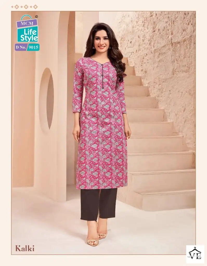 Mcm Kalki Vol 3 Cotton Wholesale Jaipuri Kurti Catalog — Wholesale Kurtis, Mcm wholesale from Surat - Gallery Image 19