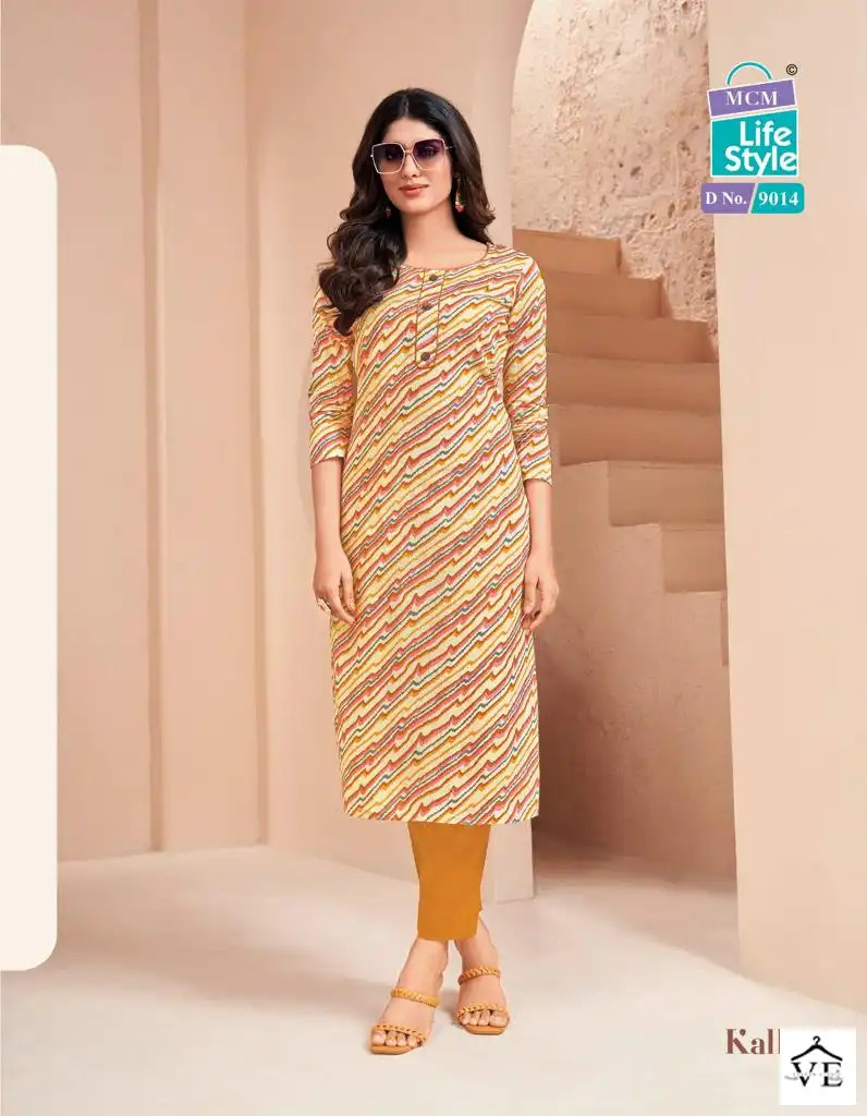 Mcm Kalki Vol 3 Cotton Wholesale Jaipuri Kurti Catalog — Wholesale Kurtis, Mcm wholesale from Surat - Gallery Image 20