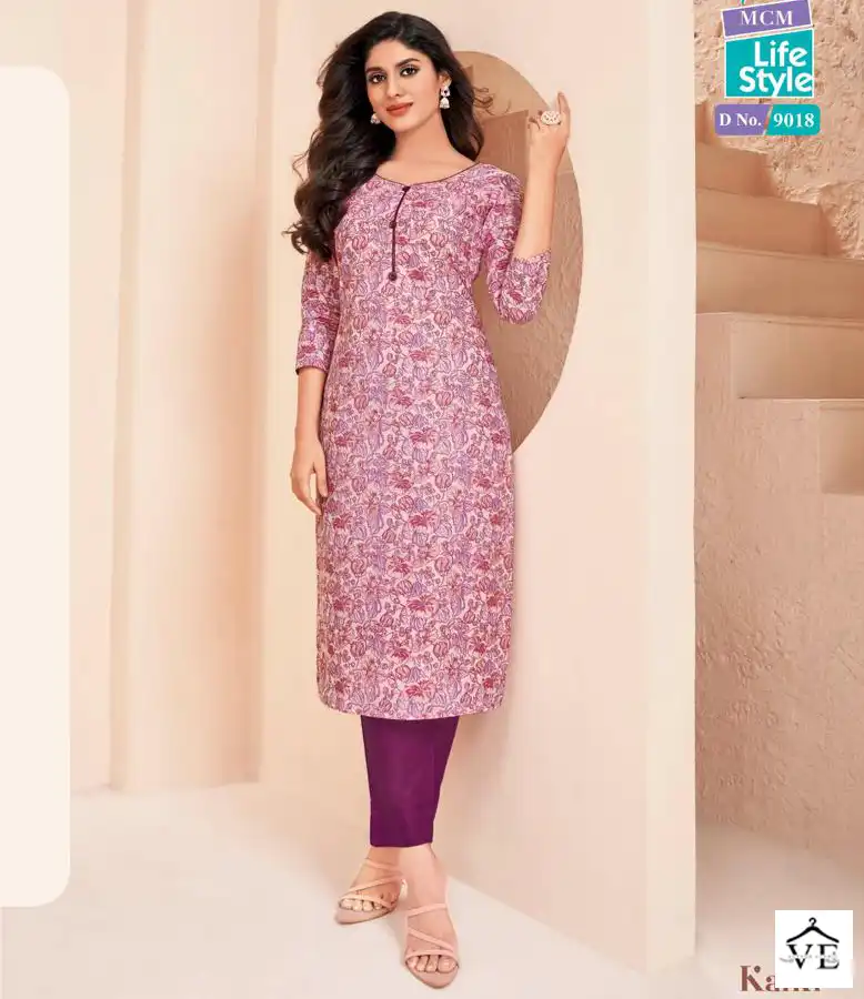 Mcm Kalki Vol 3 Cotton Wholesale Jaipuri Kurti Catalog — Wholesale Kurtis, Mcm wholesale from Surat — view 1