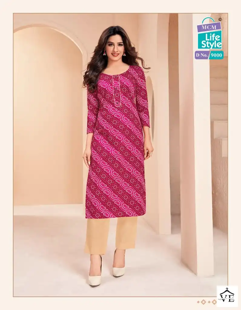 Mcm Kalki Vol 3 Cotton Wholesale Jaipuri Kurti Catalog — Wholesale Kurtis, Mcm wholesale from Surat - Gallery Image 5