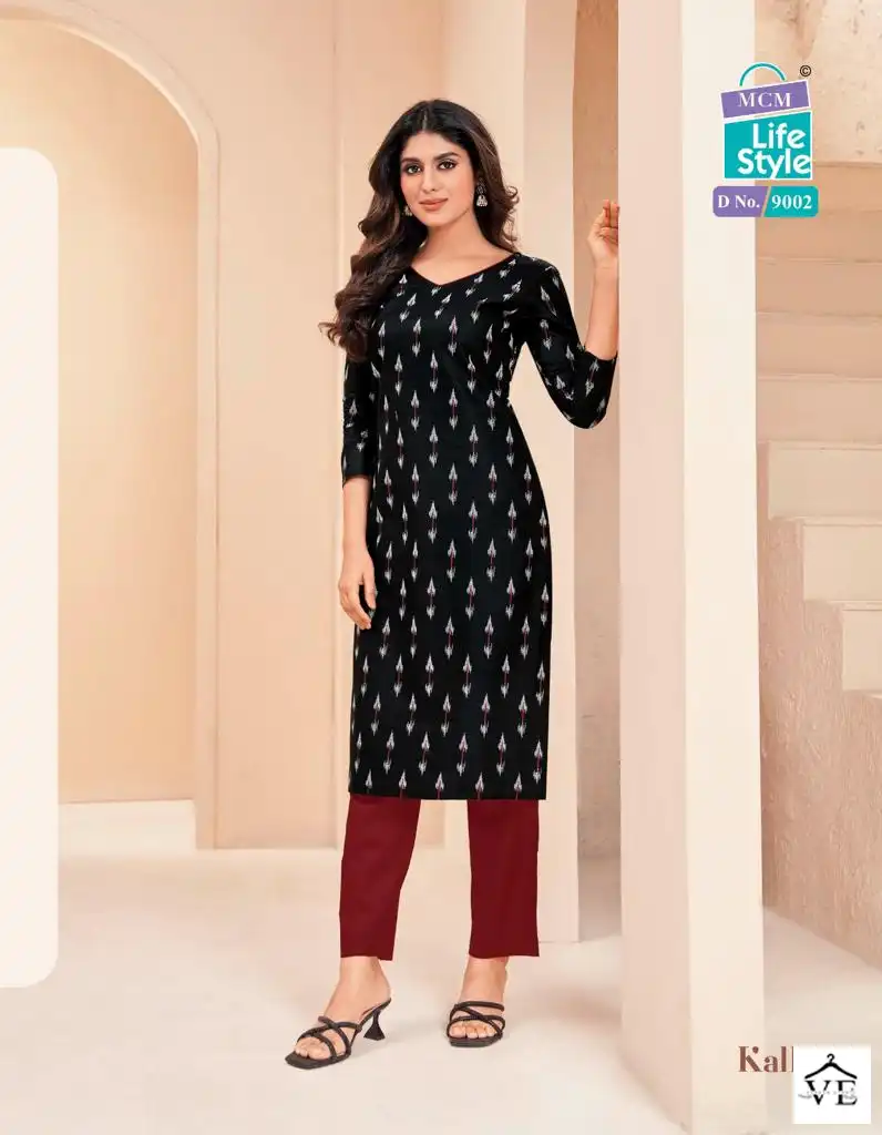 Mcm Kalki Vol 3 Cotton Wholesale Jaipuri Kurti Catalog — Wholesale Kurtis, Mcm wholesale from Surat - Gallery Image 7