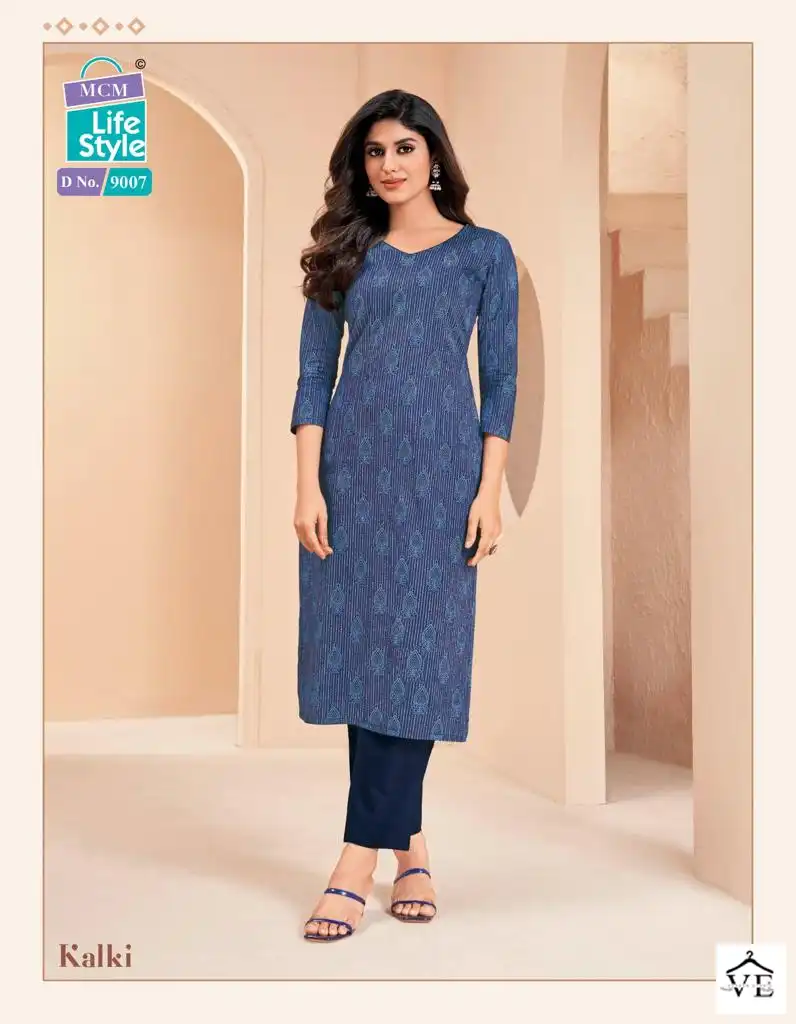 Mcm Kalki Vol 3 Cotton Wholesale Jaipuri Kurti Catalog — Wholesale Kurtis, Mcm wholesale from Surat - Gallery Image 12