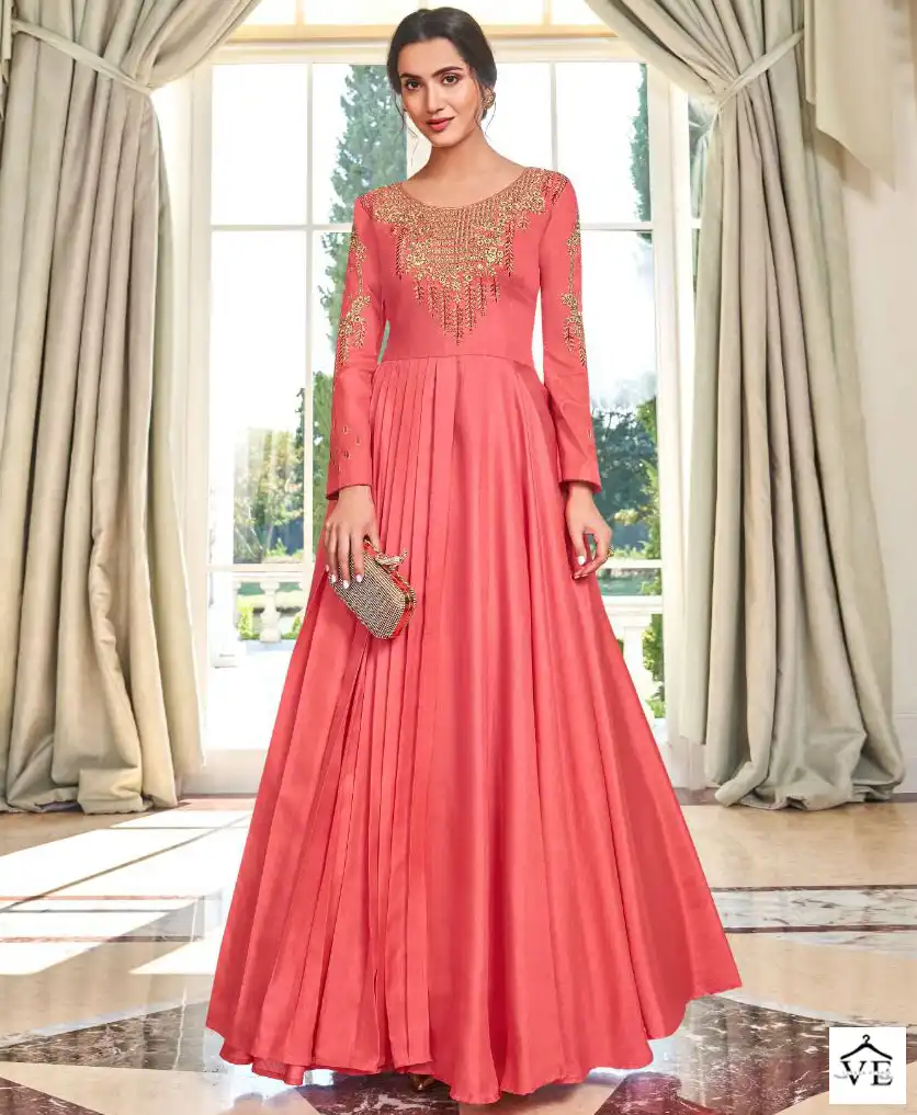 Vamika Kaseesh Muslin Silk Wholesale Gown Catalog