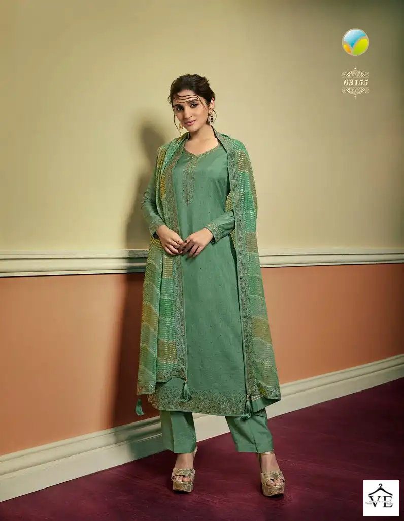 Vinay Kaseesh - Sitara Dola Wholesale Designer Suit Catalog — Wholesale Salwar Suits, MPA wholesale from Surat - Gallery Image 3