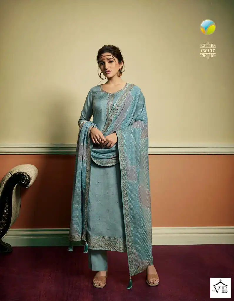 Vinay Kaseesh - Sitara Dola Wholesale Designer Suit Catalog — Wholesale Salwar Suits, MPA wholesale from Surat - Gallery Image 6