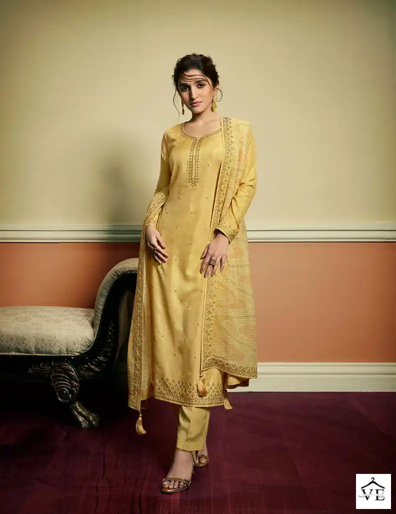 Vinay Kaseesh - Sitara Dola Wholesale Designer Suit Catalog — Wholesale Salwar Suits, MPA wholesale from Surat - Gallery Image 2