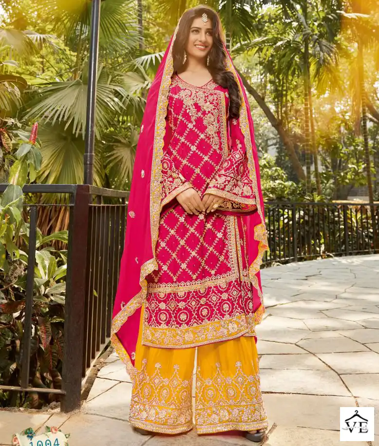 Your Choice Kashish Heavy Georgette Wholesale Readymade Suits Catalog — Wholesale Salwar Suits, MPA wholesale from Surat — view 1