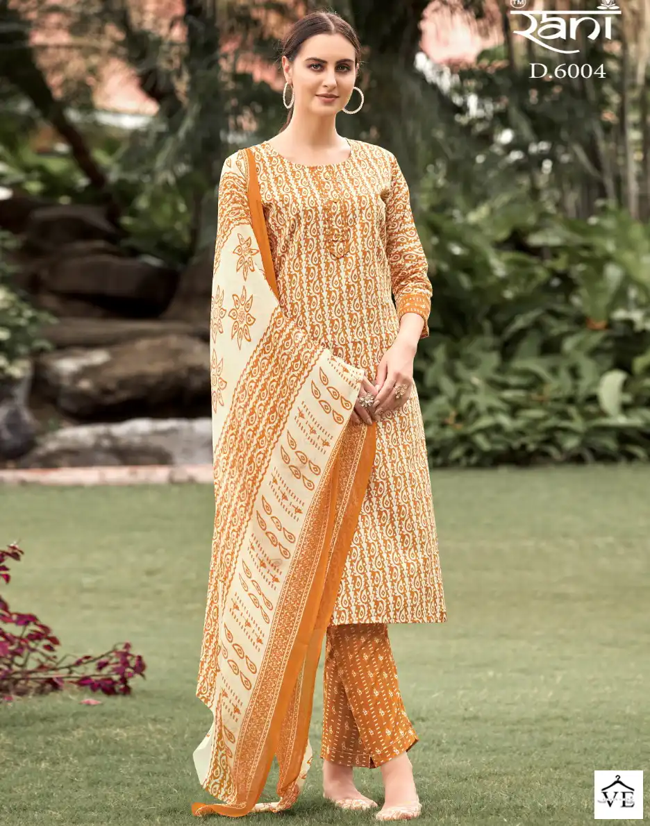 Rani Kashvi Cotton Wholesale Readymade Suits Catalog — Wholesale Salwar Suits, Kashvi Creation wholesale from Surat — view 1