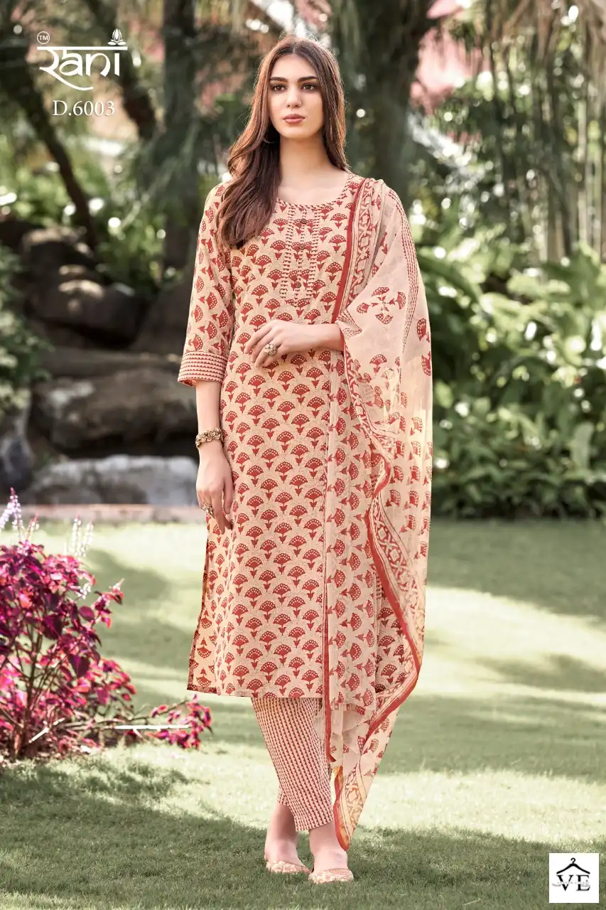 Rani Kashvi Cotton Wholesale Readymade Suits Catalog — Wholesale Salwar Suits, Kashvi Creation wholesale from Surat - Gallery Image 6