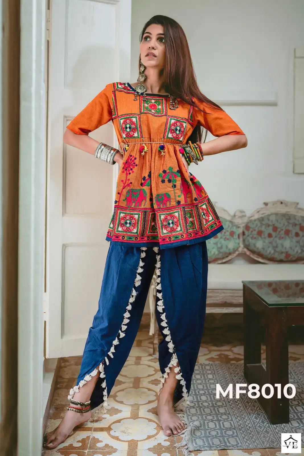VE Kath-Putli Pure Khadi Wholesale Female Kedia Catalog — Singles, MPA wholesale from Surat — view 6