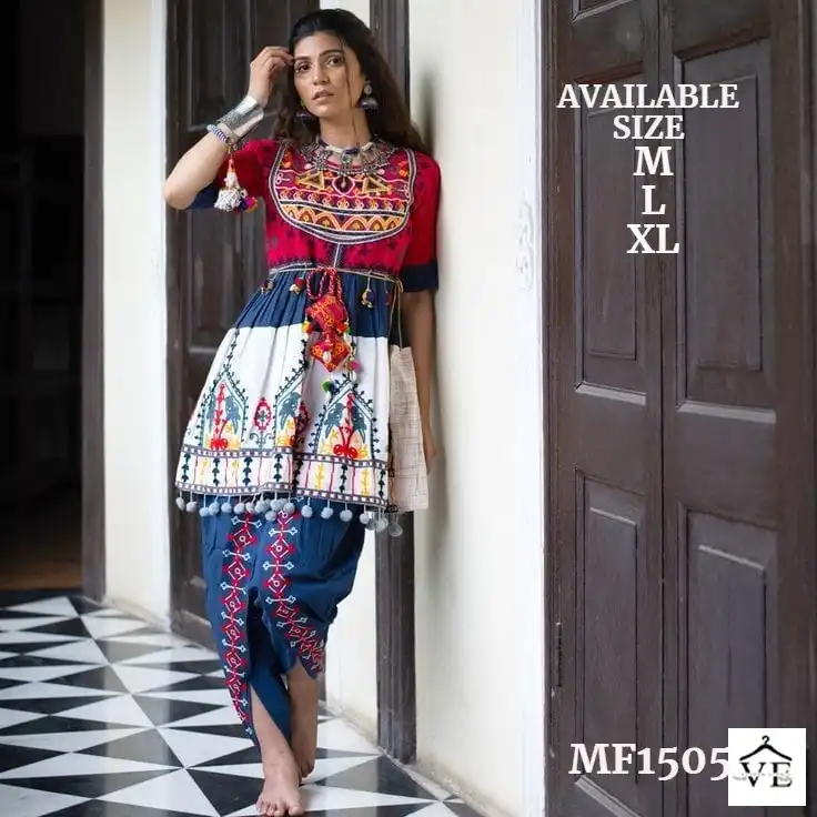 VE Kath-Putli Pure Khadi Wholesale Female Kedia Catalog — Singles, MPA wholesale from Surat — view 10