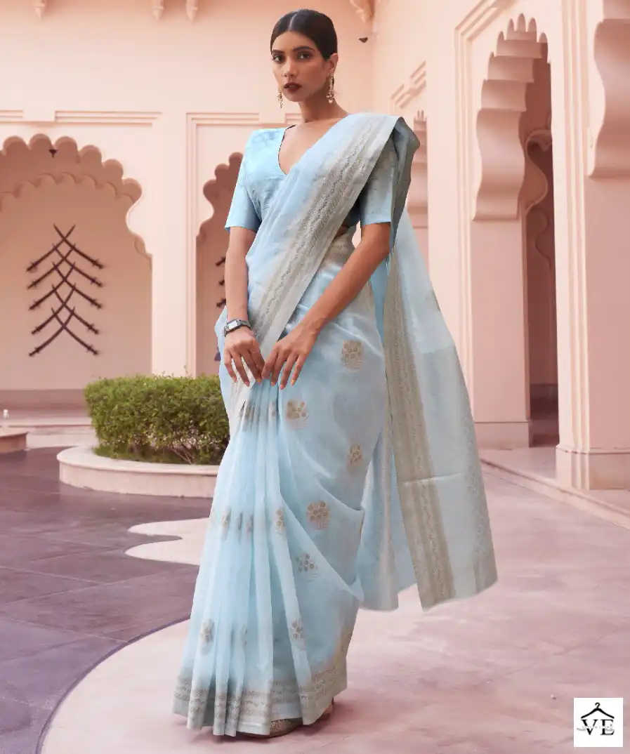 Rajtex Kavni Linen Pure Linen  Wholesale Saree Catalog