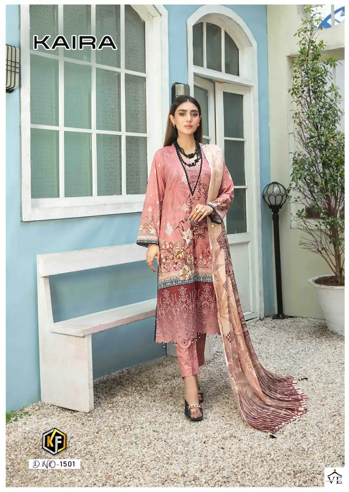 Keval Fab Kaira Vol 15 Cotton Wholesale Pakistani Salwar Suit Catalog — Wholesale Salwar Suits, Keval Fab wholesale from Surat - Gallery Image 2