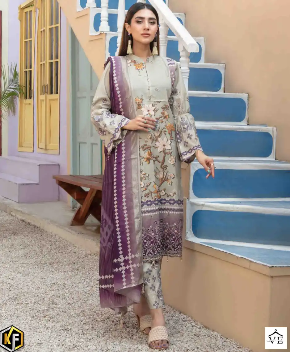 Keval Fab Kaira Vol 15 Cotton Wholesale Pakistani Salwar Suit Catalog — Wholesale Salwar Suits, Keval Fab wholesale from Surat — view 1