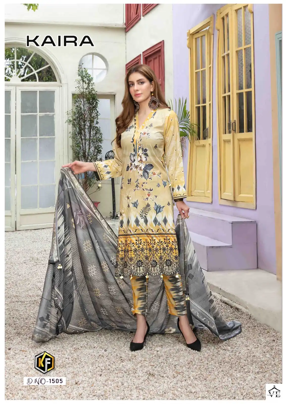 Keval Fab Kaira Vol 15 Cotton Wholesale Pakistani Salwar Suit Catalog — Wholesale Salwar Suits, Keval Fab wholesale from Surat - Gallery Image 5