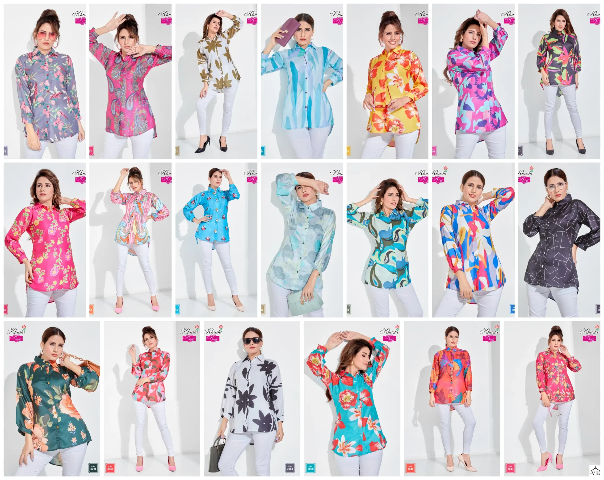 VE Khushi Muslin Wholesale Causal Wear Shirt Catalog — Wholesale Kurtis, MPA wholesale from Surat — view 20