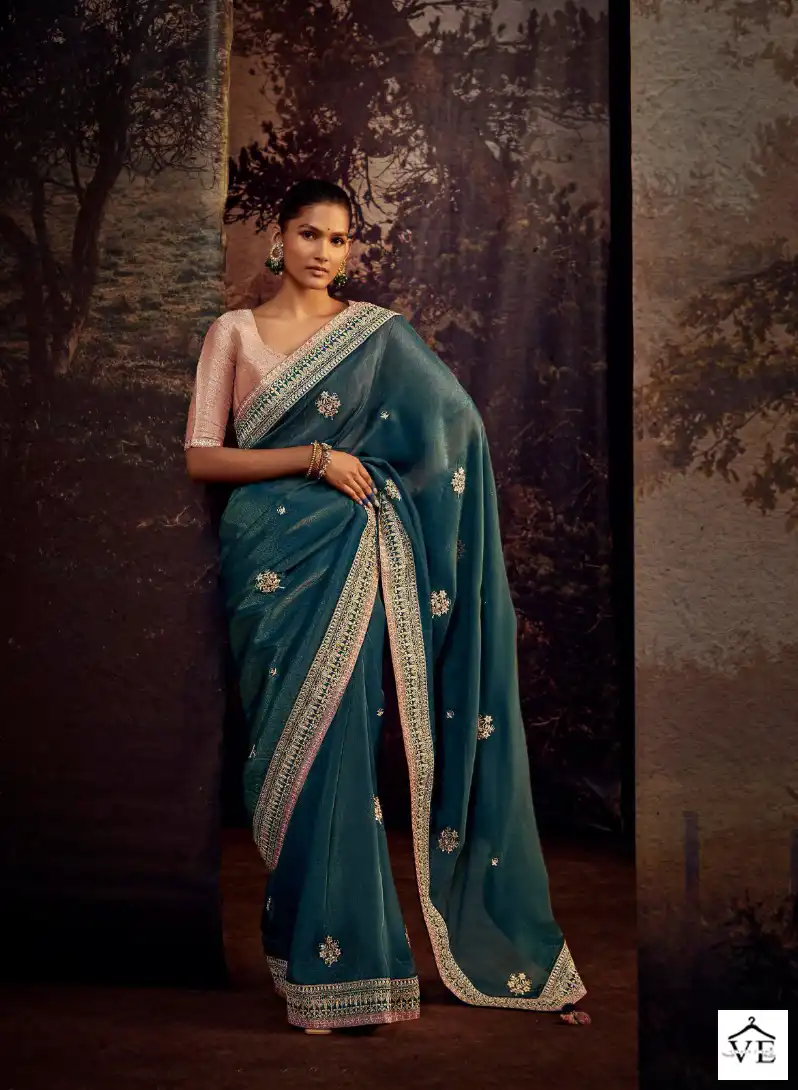Kimora Kajal Vol 13 Fancy Wholesale Designer Saree Catalog — Wholesale Sarees, MPA wholesale from Surat - Gallery Image 12