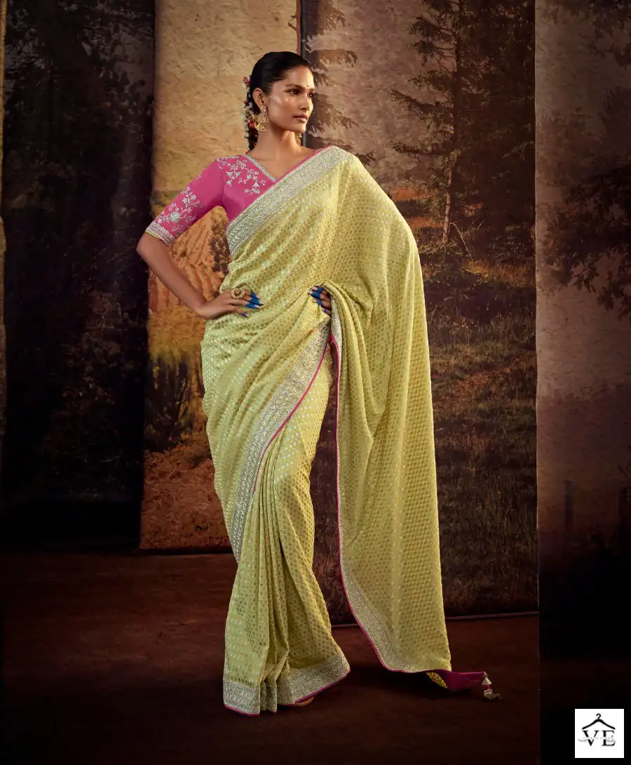 Kimora Kajal Vol 13 Fancy Wholesale Designer Saree Catalog — Wholesale Sarees, MPA wholesale from Surat - Gallery Image 6