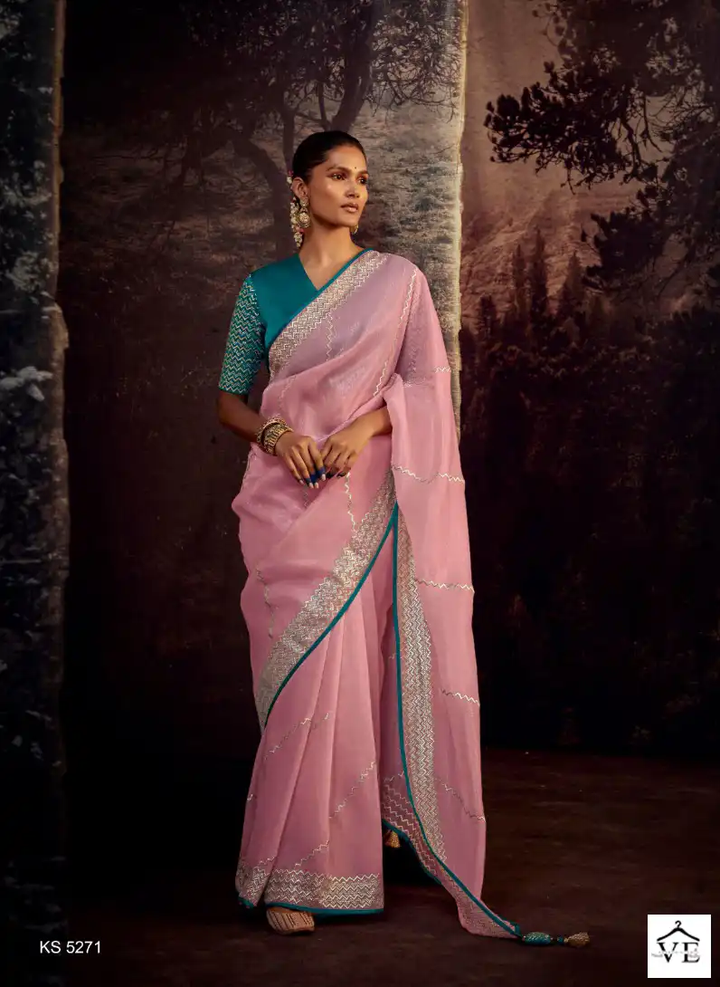 Kimora Kajal Vol 13 Fancy Wholesale Designer Saree Catalog — Wholesale Sarees, MPA wholesale from Surat - Gallery Image 7
