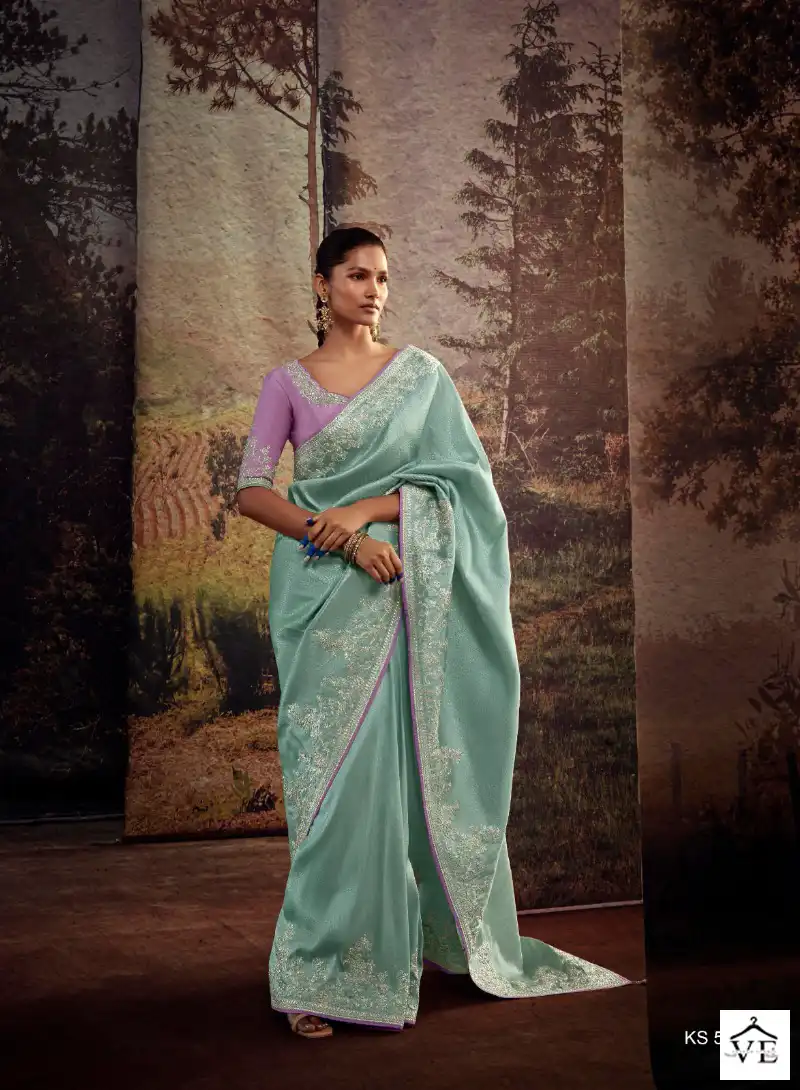 Kimora Kajal Vol 13 Fancy Wholesale Designer Saree Catalog — Wholesale Sarees, MPA wholesale from Surat - Gallery Image 14