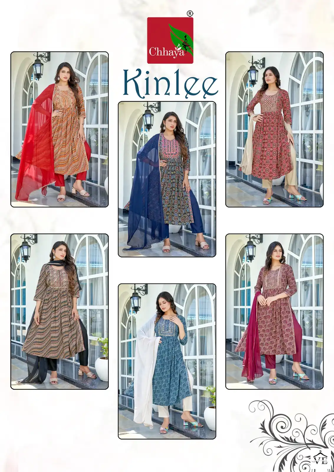 Chhaya Kinlee Heavy Rayon Wholesale Readymade Suits Catalog — Wholesale Salwar Suits, MPA wholesale from Surat — view 7