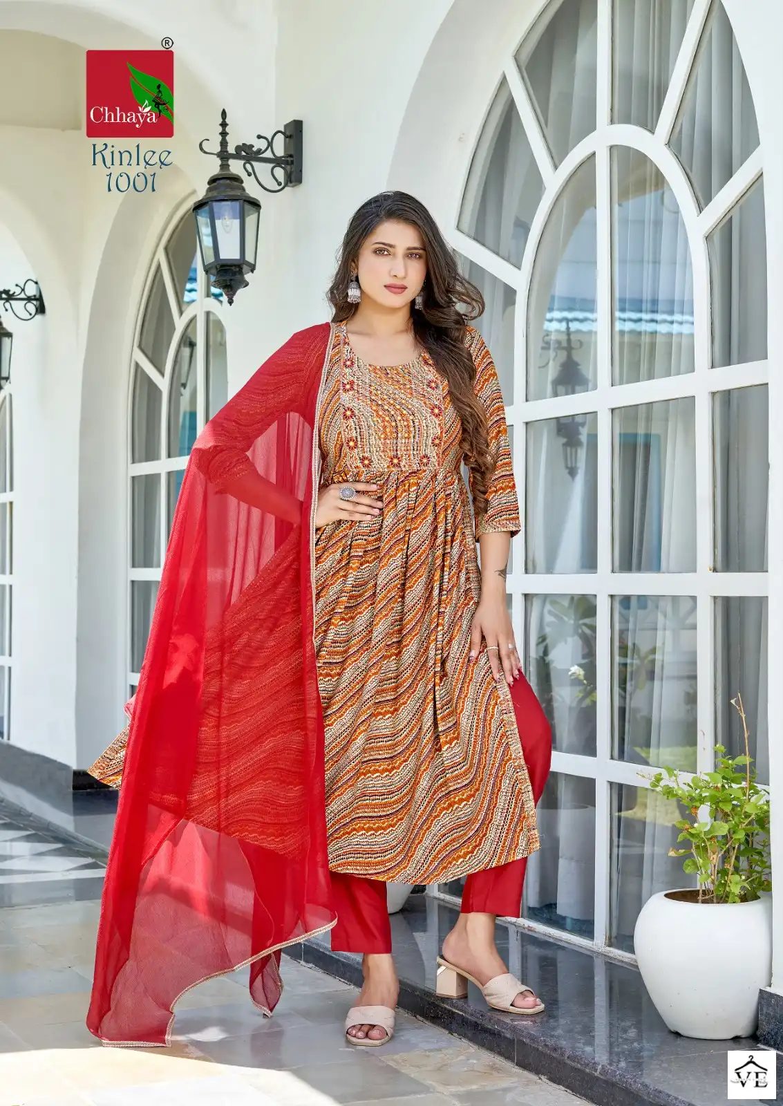 Chhaya Kinlee Heavy Rayon Wholesale Readymade Suits Catalog — Wholesale Salwar Suits, MPA wholesale from Surat - Gallery Image 5