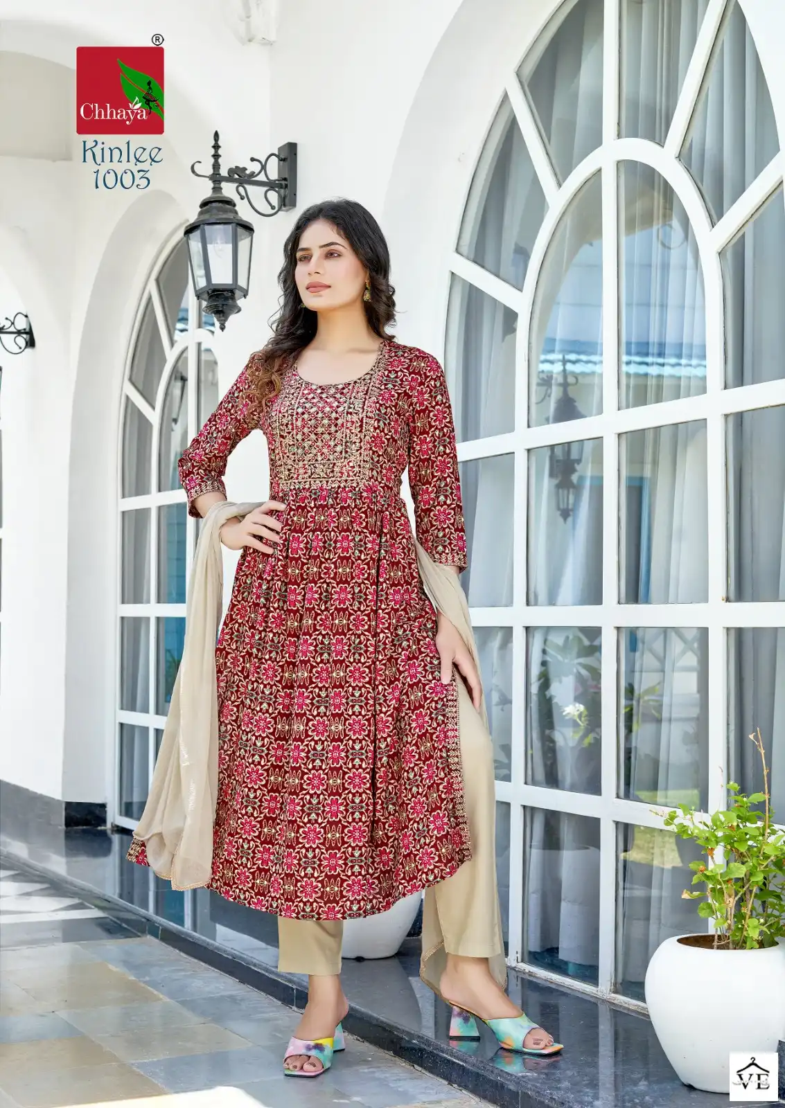 Chhaya Kinlee Heavy Rayon Wholesale Readymade Suits Catalog — Wholesale Salwar Suits, MPA wholesale from Surat - Gallery Image 6
