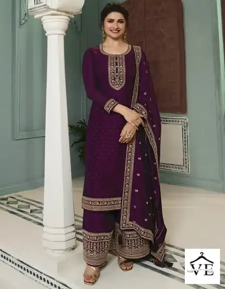 Vinay Fashion Kuleesh Shaheen 6 Silk Georgette Wholesale Designer Salwar Suit Catalog — Wholesale Salwar Suits, MPA wholesale from Surat — view 1