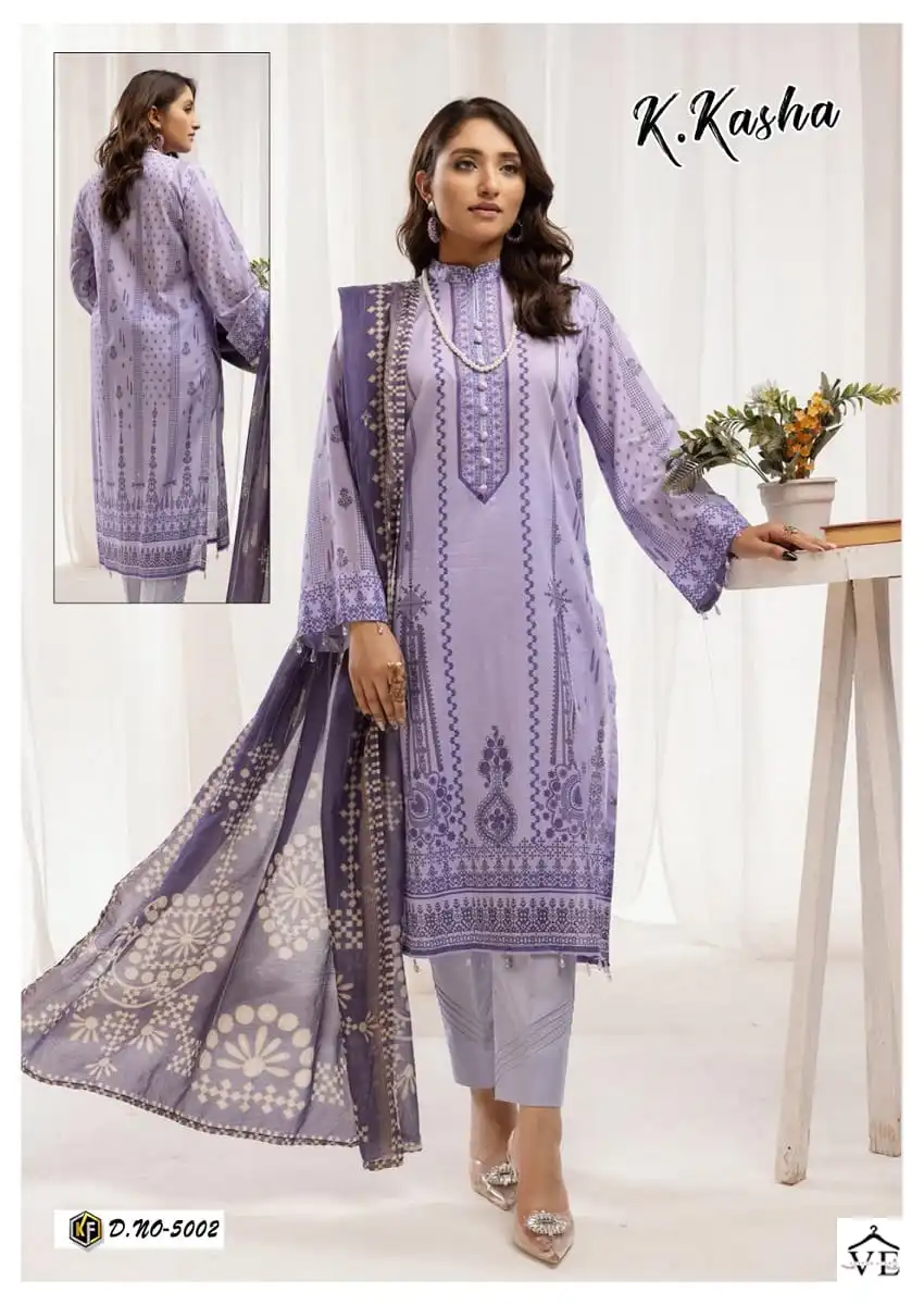 Keval K Kasha Vol 5 Pure Heavy Cotton Wholesale Pakistani Readymade Salwar Suit Catalog — Wholesale Salwar Suits, Keval Fab wholesale from Surat - Gallery Image 10