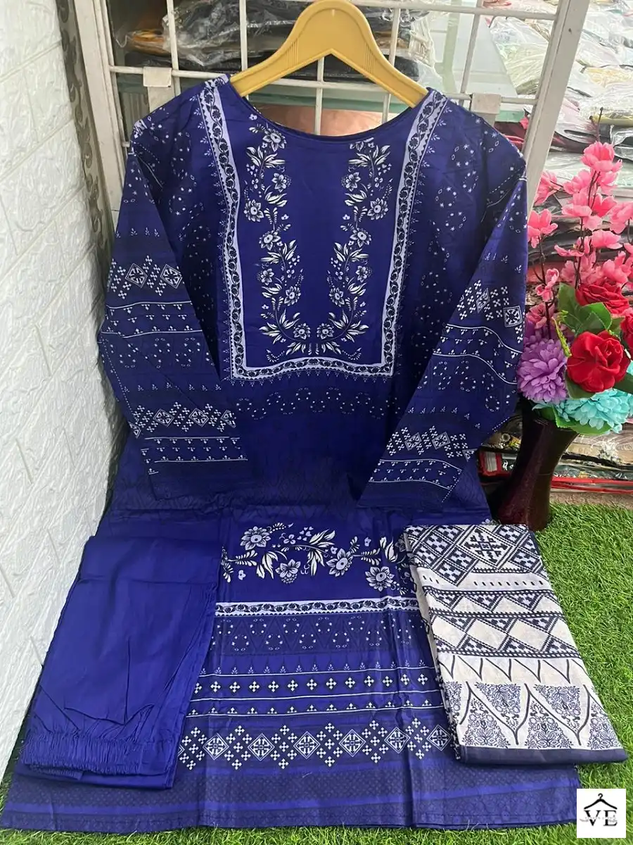 Keval K Kasha Vol 5 Pure Heavy Cotton Wholesale Pakistani Readymade Salwar Suit Catalog — Wholesale Salwar Suits, Keval Fab wholesale from Surat - Gallery Image 6