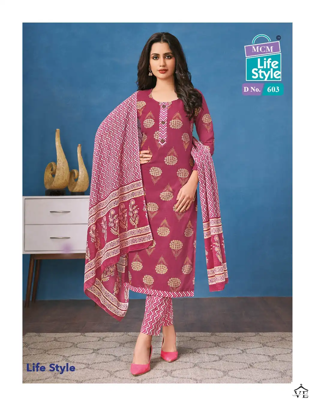 Mcm Lifestyle Vol 6 Cotton Wholesale Readymade Salwar Suit Catalog — Wholesale Salwar Suits, Mcm wholesale from Surat - Gallery Image 10