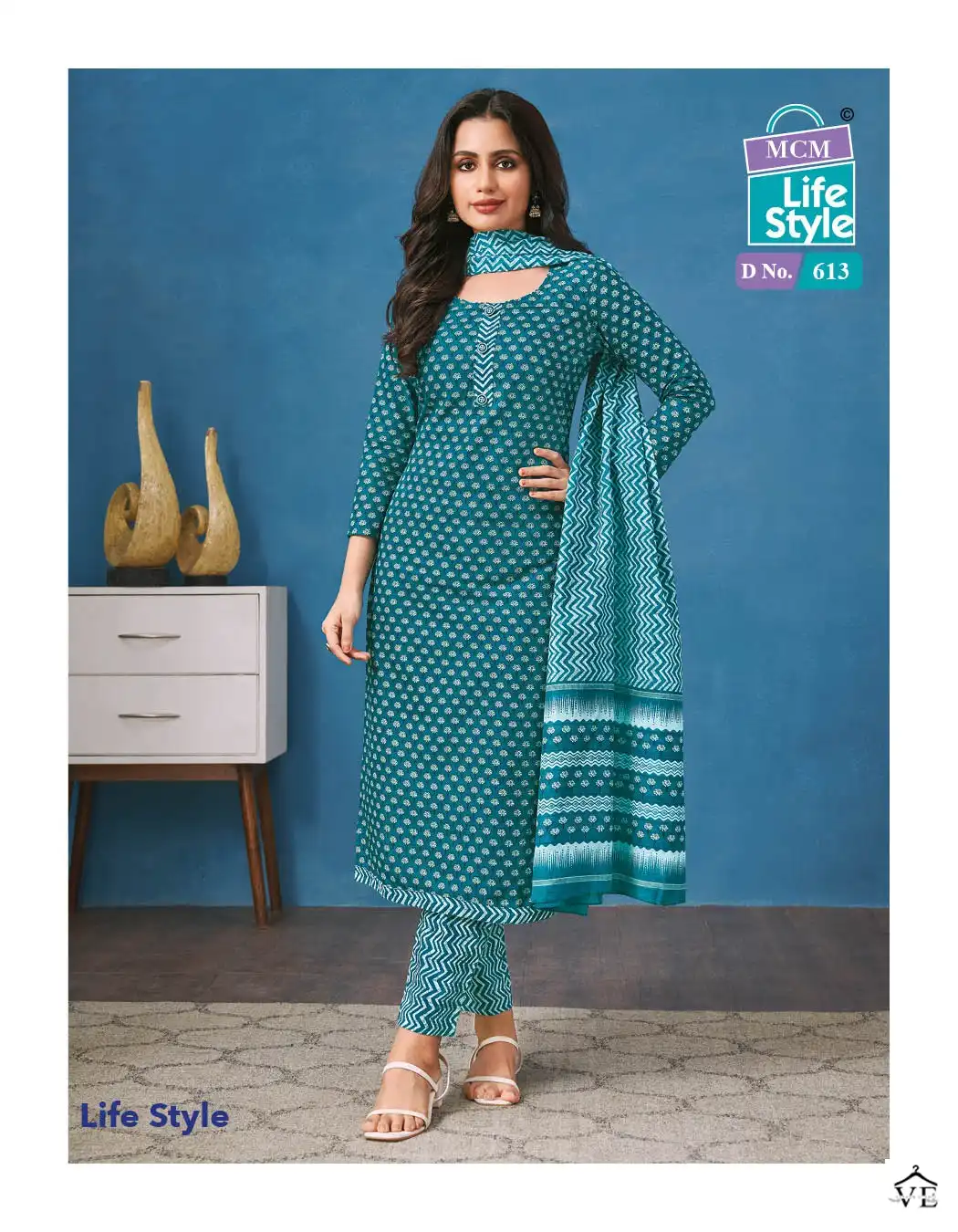 Mcm Lifestyle Vol 6 Cotton Wholesale Readymade Salwar Suit Catalog — Wholesale Salwar Suits, Mcm wholesale from Surat - Gallery Image 8