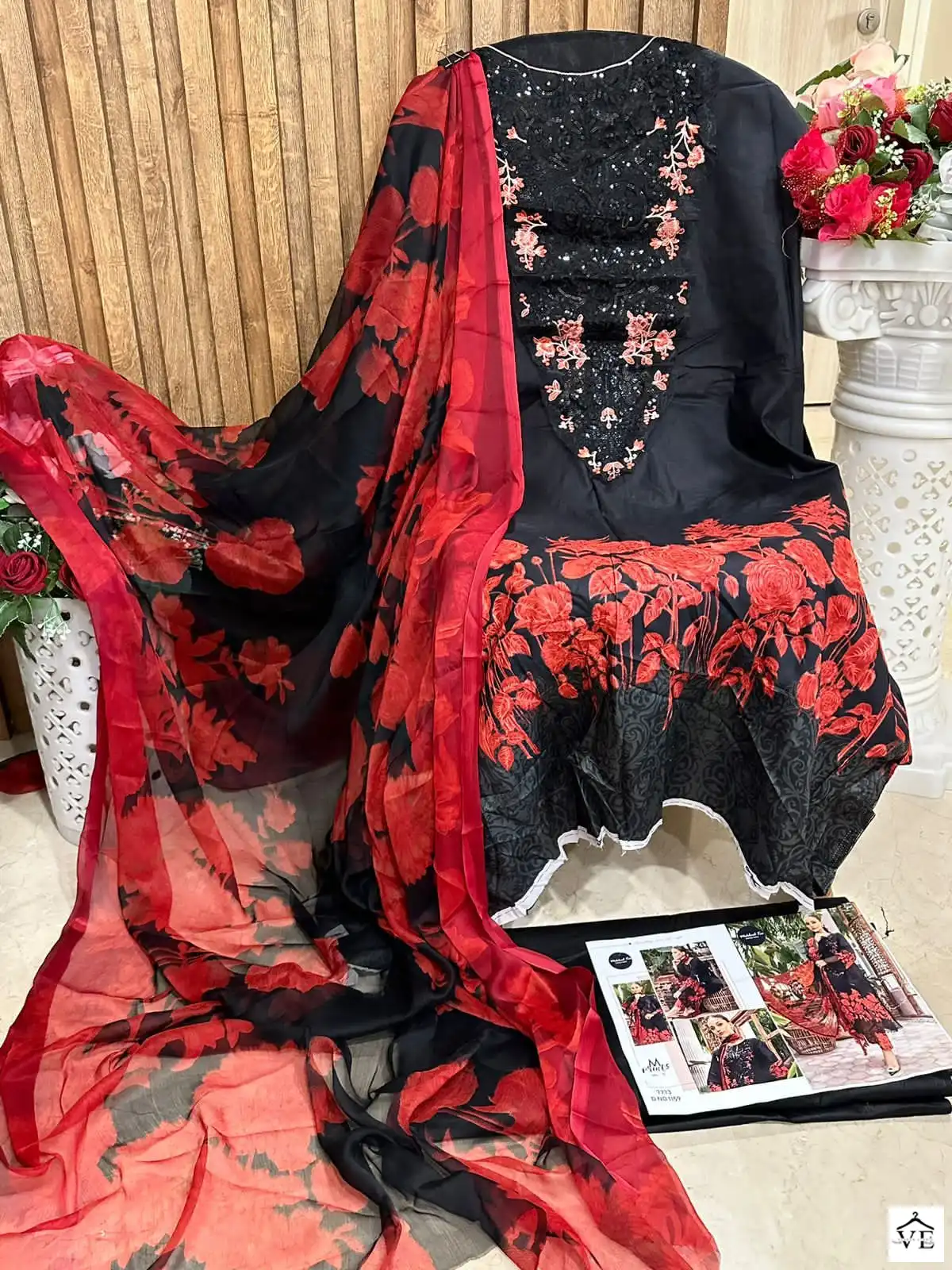 Mehboob Tex M Print Spring Summer-Vol 11 Pure Cotton Wholesale Pakistani Suit Catalog — Wholesale Salwar Suits, MPA wholesale from Surat - Gallery Image 9