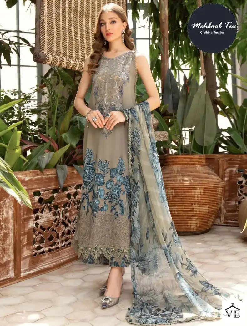 Mehboob Tex M Print Spring Summer-Vol 11 Pure Cotton Wholesale Pakistani Suit Catalog — Wholesale Salwar Suits, MPA wholesale from Surat — view 1