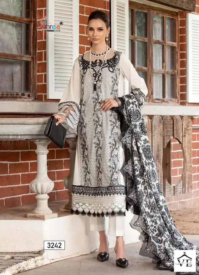 Shree Fabs M Prints Lawn Collection 23 Cotton Wholesale Pakistani Salwar Suit Catalog — Wholesale Salwar Suits, MPA wholesale from Surat - Gallery Image 2