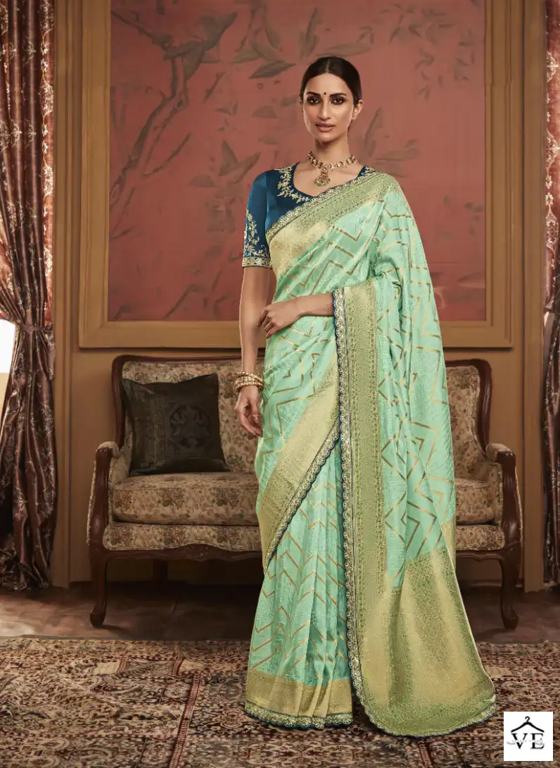 Kimora Maharani Dola Silk Wholesale Wedding Saree Catalog — Wholesale Sarees, MPA wholesale from Surat - Gallery Image 10