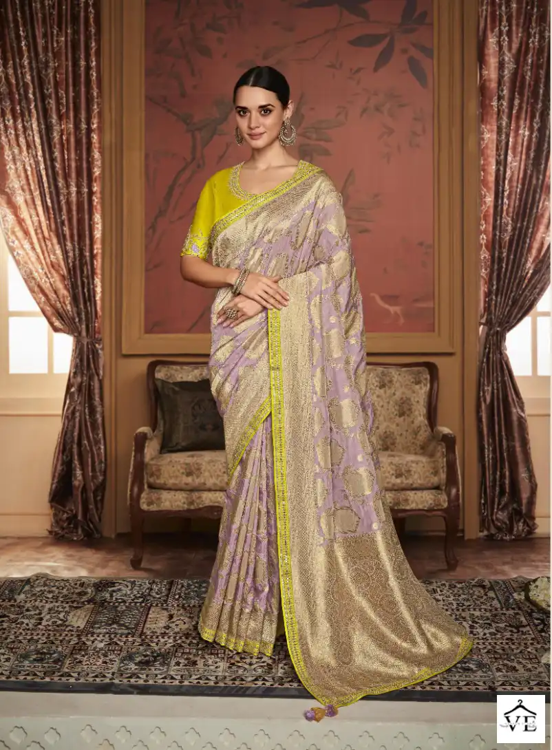 Kimora Maharani Dola Silk Wholesale Wedding Saree Catalog — Wholesale Sarees, MPA wholesale from Surat - Gallery Image 9