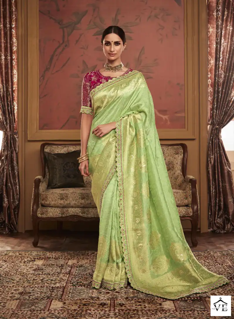 Kimora Maharani Dola Silk Wholesale Wedding Saree Catalog — Wholesale Sarees, MPA wholesale from Surat - Gallery Image 2
