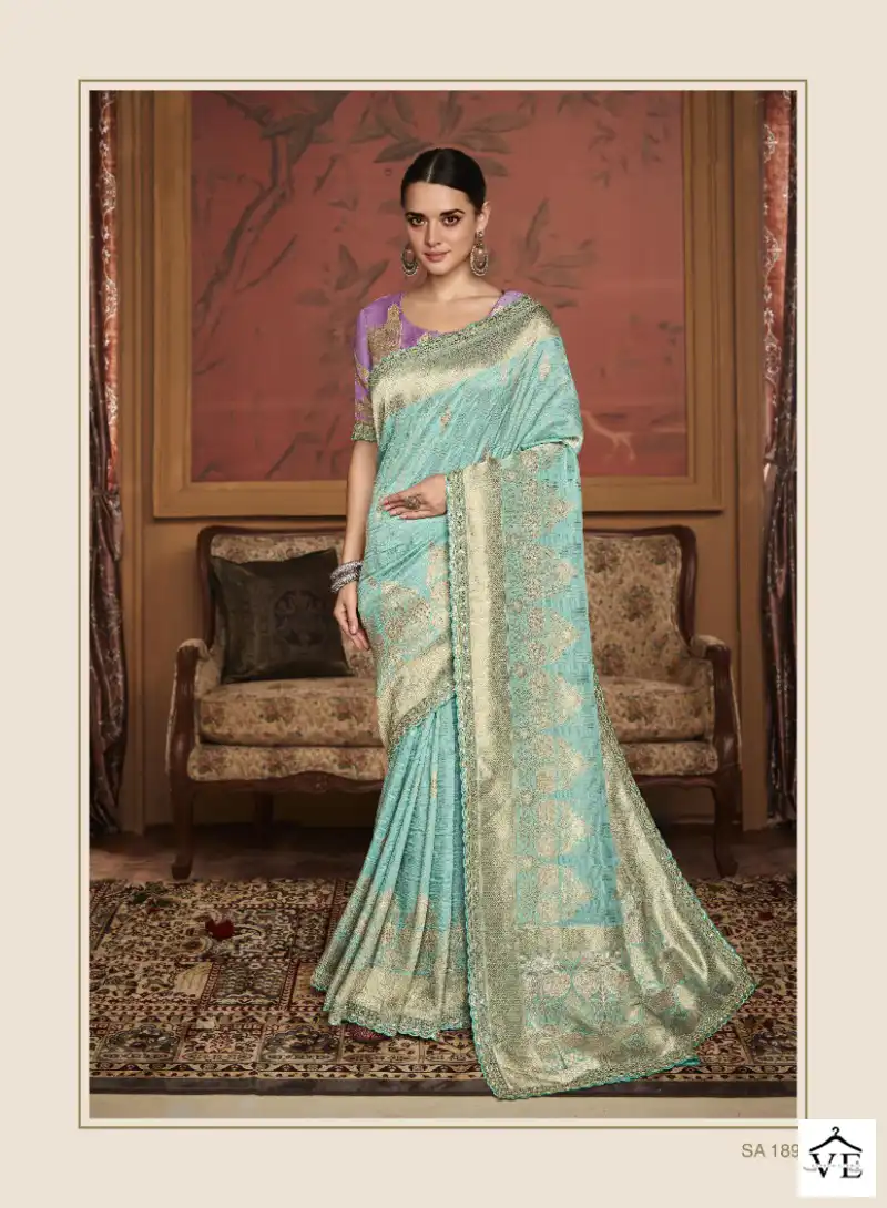 Kimora Maharani Dola Silk Wholesale Wedding Saree Catalog — Wholesale Sarees, MPA wholesale from Surat - Gallery Image 5