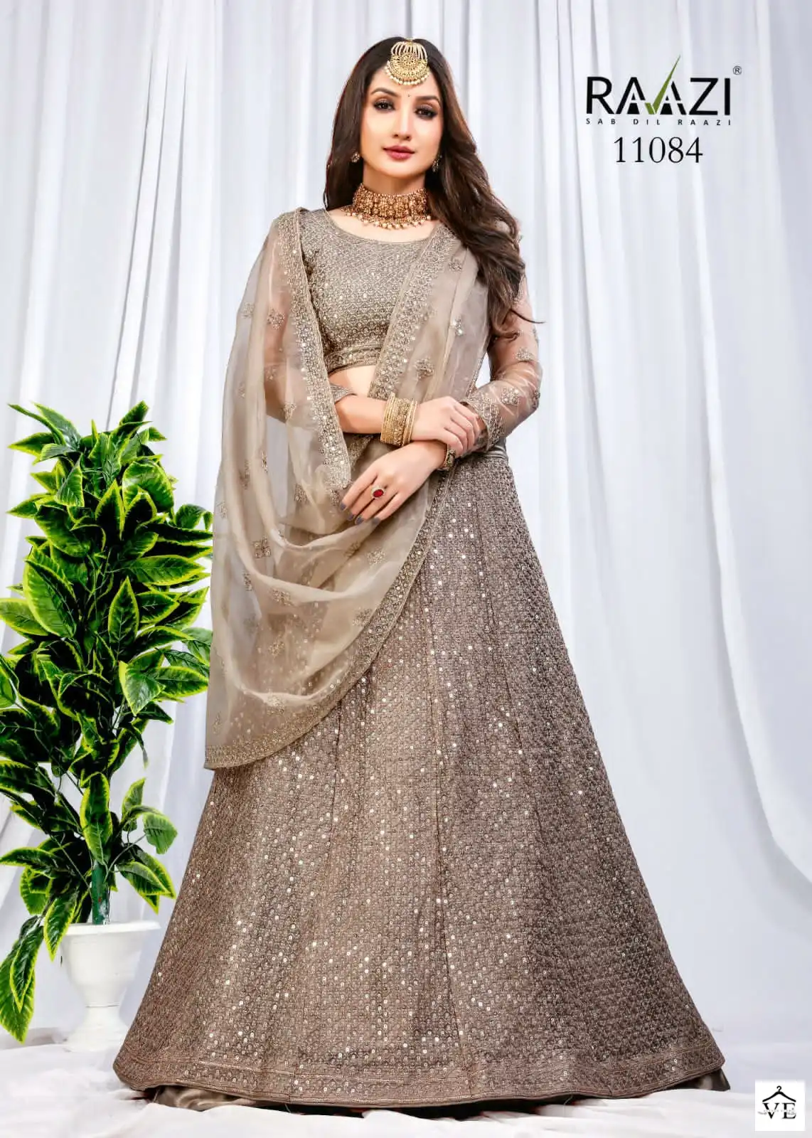 Rama Mahavesh Butterfly Net Wholesale Lehenga Catalog — Wholesale Lehenga, MPA wholesale from Surat — view 5