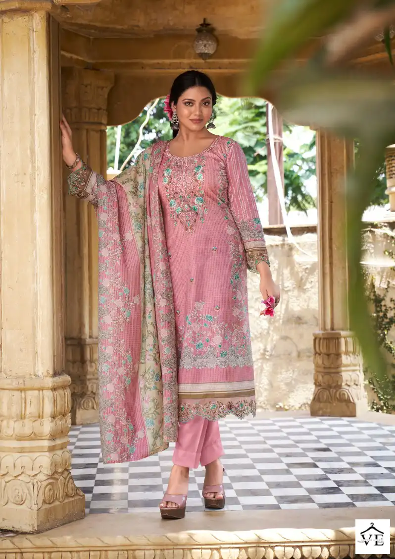 Levisha Mahefuz Vol 5 Cemric Cotton Wholesale Pakistani Salwar Suit Catalog — Wholesale Salwar Suits, Levisha wholesale from Surat - Gallery Image 4