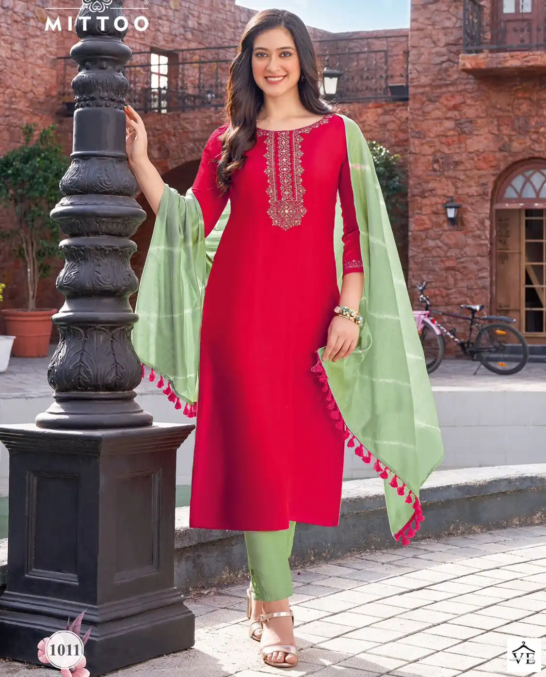 Mittoo Mahima Vol 2 Heavy Rayon Wholesale Readymade Suits Catalog — Wholesale Salwar Suits, Mittoo wholesale from Surat — view 1
