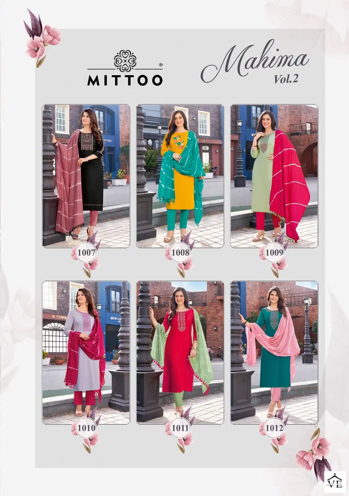 Mittoo Mahima Vol 2 Heavy Rayon Wholesale Readymade Suits Catalog — Wholesale Salwar Suits, Mittoo wholesale from Surat — view 7