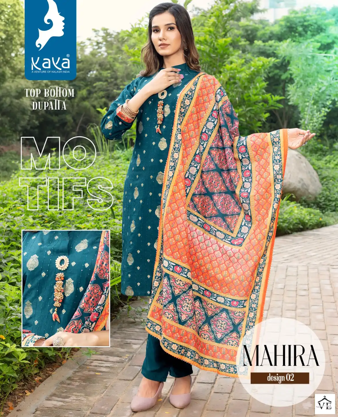Kaya Mahira Chanderi Jacquard Wholesale Readymade Suits Catalog — Wholesale Salwar Suits, MPA wholesale from Surat — view 1