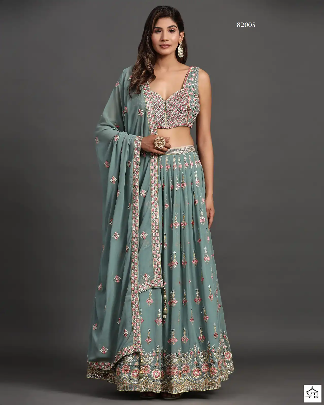 Arya Designs Mahira Vol 6 Georgette Wholesale Lehenga Catalog — Wholesale Lehenga, MPA wholesale from Surat - Gallery Image 4