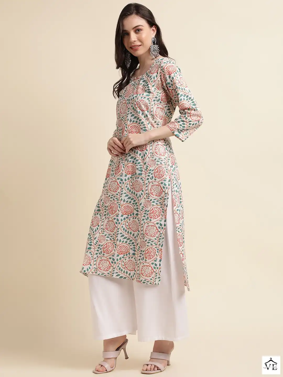 Mahotsav Mamta Pure Cotton Wholesale Festive Wear Kurti — Wholesale Kurtis, MPA wholesale from Surat - Gallery Image 3